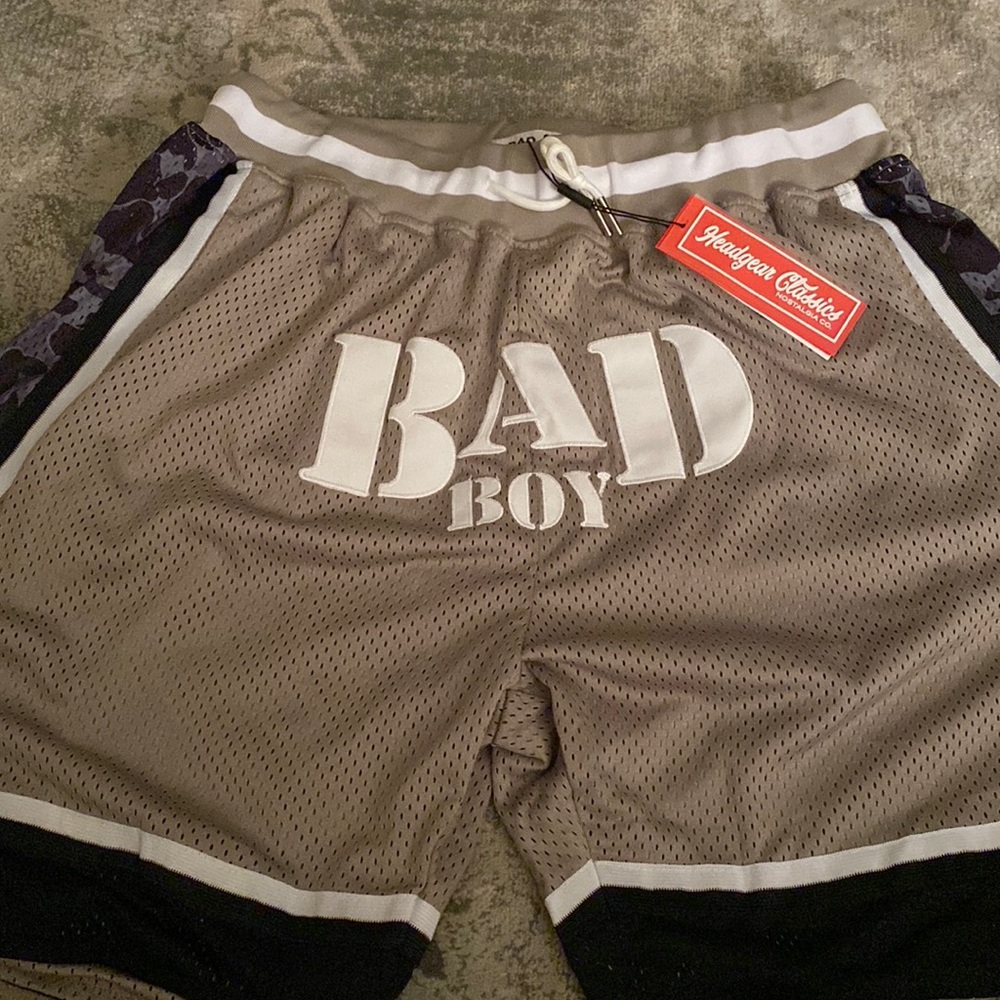 Men’s Headgear Classics Bad Boy Entertainment Basketball Shorts XL